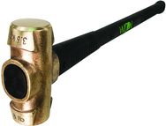 8 lb Head, 30" B.A.S.H® Brass Hammer - First Tool & Supply