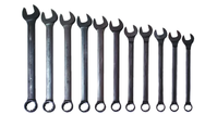 11 Piece Supercombo Wrench Set - Black Oxide Finish SAE; 1-5/16 - 2"; Tools Only - First Tool & Supply