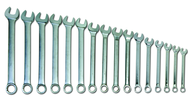16 Piece Supercombo Wrench Set - High Polish Chrome Finish SAE; 1-5/16 - 2-1/2"; Tools Only - First Tool & Supply