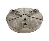 Round Chuck Jaws - Acme Serrated Key Type - Chuck Size 15" to 18" inches - Part #  18-RAC-15400A* - First Tool & Supply