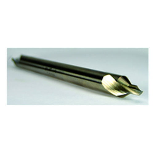 #2 × 5″ OAL 60 Degree HSS Long Combined Drill and Countersink Uncoated - First Tool & Supply