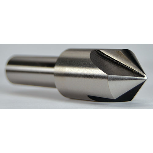 ‎3/4″ Size-1/2″ Shank-90° 3 Flute Center Countersink - First Tool & Supply