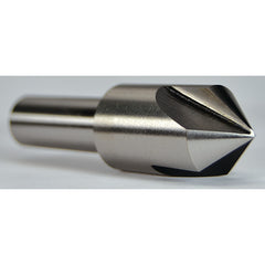 ‎1″ Size-1/2″ Shank-60° 3 Flute Center Countersink - First Tool & Supply