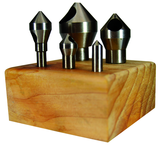5 Pc. HSS Countersink & Deburring Tool Set - First Tool & Supply
