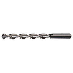 #36 RHS / RHC HSS 118 Degree Notched Point Parabolic HSS Jobber Drill - Bright - Exact Industrial Supply