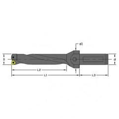 UD-0625-4D-063 - .625" Dia - Indexable Drill - Coolant Thru - First Tool & Supply