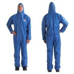 4215 2XL BLUE DISPOSABLE COVERALL - First Tool & Supply