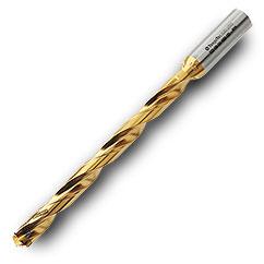 TD1200144S6R01 12xD Gold Twist Drill Body-Cylindrical Shank - First Tool & Supply