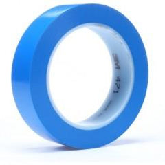 List 471 1" x 36 yds Vinyl Tape - Blue - First Tool & Supply