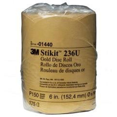 6 - P150 Grit - 236U Disc Roll - First Tool & Supply