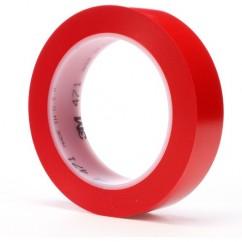 List 471 1" x 36 yds Vinyl Tape - Red - First Tool & Supply