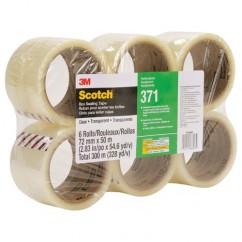 72MMX50MM 371 CLR BOX SEALING TAPE - First Tool & Supply