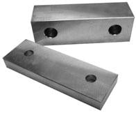 Machined Aluminum Vice Jaws - SBM - Part #  VJ-6A060201MR* - First Tool & Supply