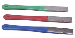 2-1/2 x 3/4" - X-Fine; Fine; Coarse Grits - Rectangular Dia-Sharp Mini Hone Sharpener - First Tool & Supply