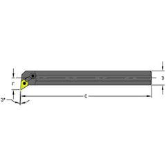 S20T MDUNR3 Steel Boring Bar - First Tool & Supply