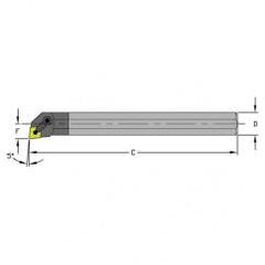 E12S MCLNR3 Solid Carbide Boring Bar w/Coolant - First Tool & Supply