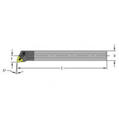 A16S MWLNR3 Steel Boring Bar w/Coolant - First Tool & Supply