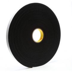 1X18 YDS 4504 BLACK VINYL FOAM TAPE - First Tool & Supply