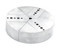 Round Chuck Jaws - Northfield Type Chucks - Chuck Size 3" inches - Part #  RNF-3100S - First Tool & Supply