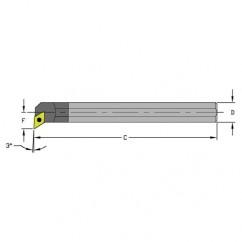 E12Q SDUPR3 Solid Carbide Boring Bar w/Coolant - First Tool & Supply