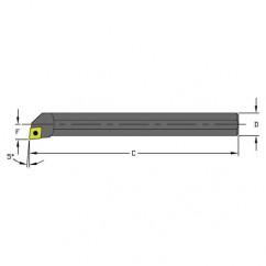 A12Q SCLPL3 3/4" SH Indexable Coolant Thru Boring Bar - First Tool & Supply