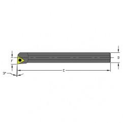 HM12J STUPR3 Heavy Metal Boring Bar w/Coolant - First Tool & Supply