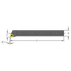 HM12Q SWLCR3 Heavy Metal Boring Bar w/Coolant - First Tool & Supply