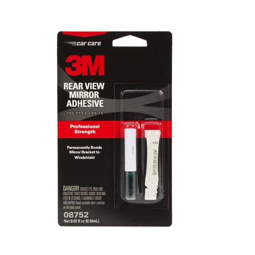 3M Rearview Mirror Adhesive 08752 0.02 fl oz - First Tool & Supply