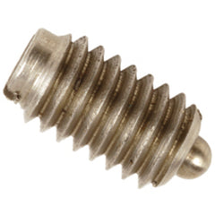 End Force Spring Plunger - 1.5 lbs Initial End Force, 40.75 lbs Final End Force (8–36 Thread) - First Tool & Supply