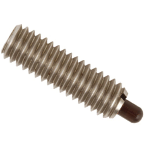 End Force Spring Plunger - 5.5 lbs Initial End Force, 14.5 lbs Final End Force (3/8″–16 Thread) - First Tool & Supply