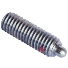 End Force Spring Plunger - 6.7 lbs Initial End Force, 37.3 lbs Final End Force (3/4″–10 Thread) - First Tool & Supply