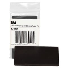 3M Paint Defect Removal Hand Sanding Rubber Pad 33912 4.5″ × 2.6″ - First Tool & Supply