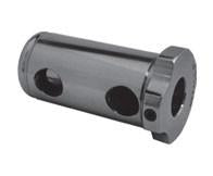 Type LB Tool Holder Bushings - Part #  TBLB-15-1000-B - (OD: 1-1/2") (ID: 1") (Head Thickness: 3/8") (Center Hole Distance: 1-1/4"   &   Shoulder to Center of First Hole: 1/2"   ) (Length Under Head: 3-1/8") - First Tool & Supply