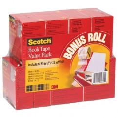 1-1/2 2 3X45' BOOK TAPE VALUE PK - First Tool & Supply