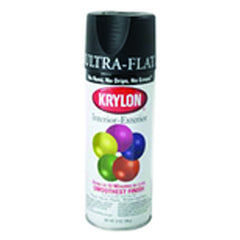 Interior/Exterior Industrial Maintenance Paint Ultra Flat Black - First Tool & Supply