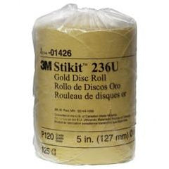 5 - P120 Grit - 236U Disc Roll - First Tool & Supply