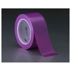 List 471 2" x 36 yds Vinyl Tape - Purple - First Tool & Supply