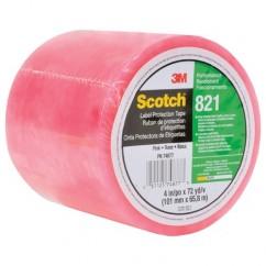 List 821 4" x 72 yds Labelgard Film Tape - Pink - First Tool & Supply