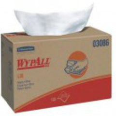 Dry Wipe, WYPALL L30, 9 3/4 in × 10 in, Number of Sheets 120, White - First Tool & Supply