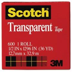 1X2592" TRANSPARENT TAPE 600-72 - First Tool & Supply