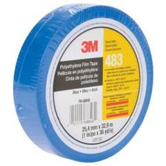 1X36 YDS 483 BLUE POLYETHYLENE FILM - First Tool & Supply