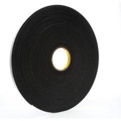 1/2X36 YDS 4718 BLK VINYL FOAM TAPE - First Tool & Supply